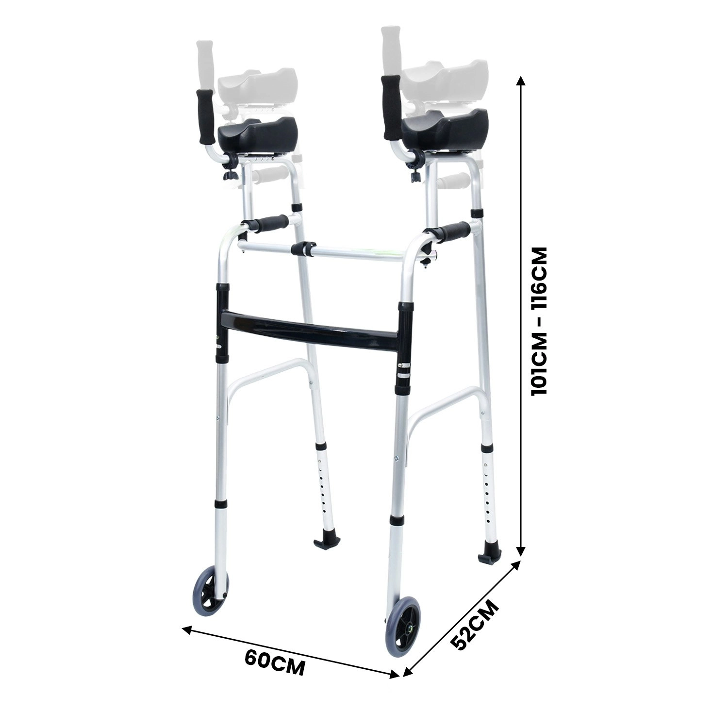 Orthonica Aluminium Forearm Walker