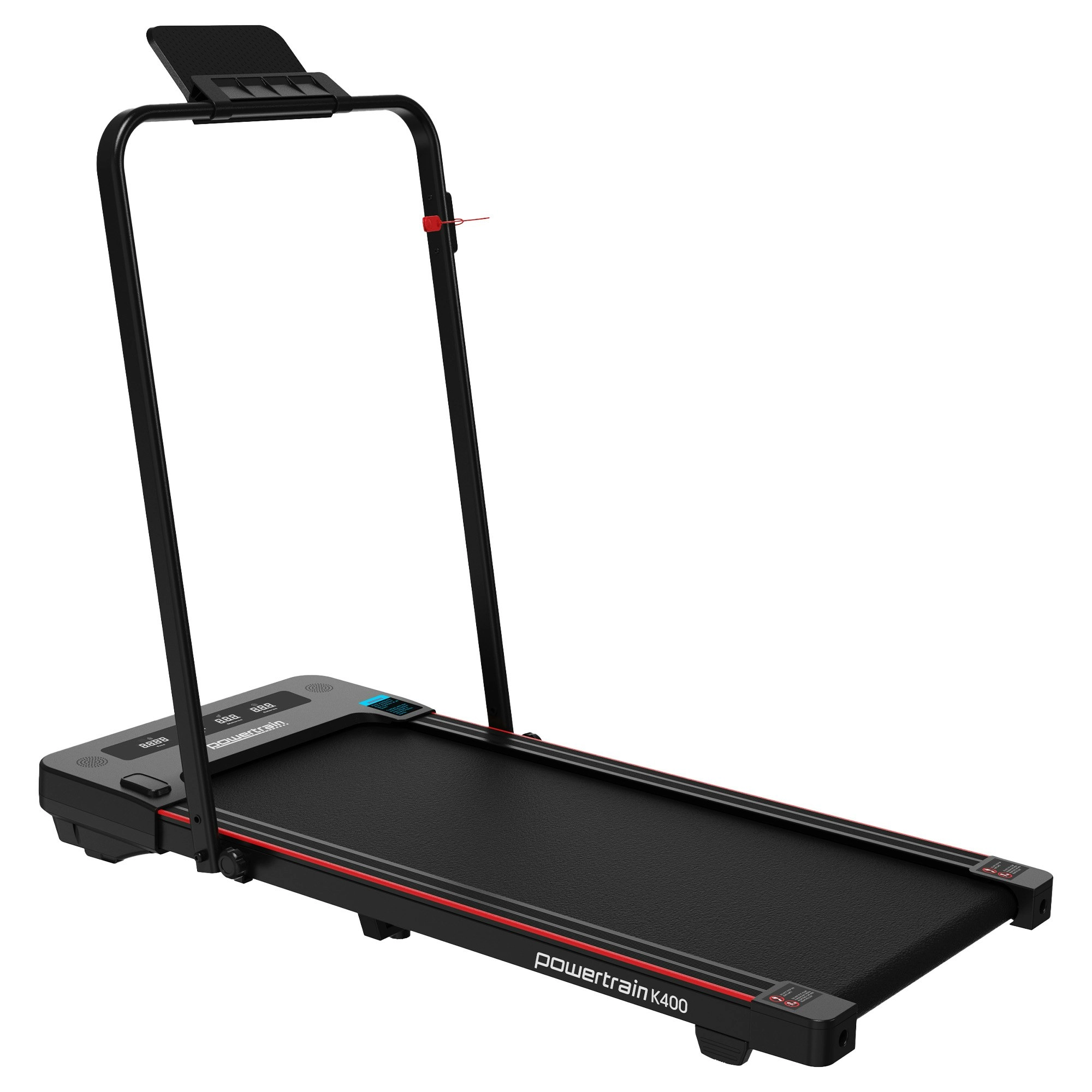 Powertrain K400 Electric Under Desk Treadmill Walking Pad Foldable Handrail