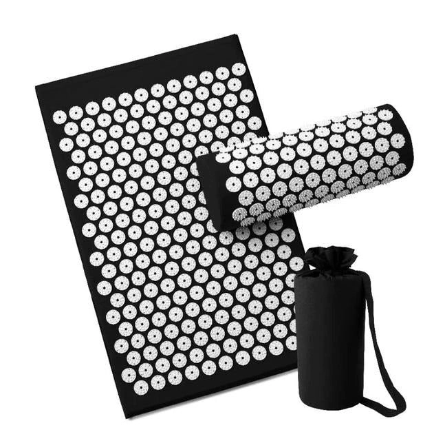 Acupressure Mat Massage Yoga Bed Cushion & Pillow Set