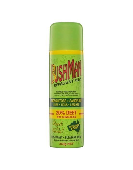 Bushman Plus Insect Repellant Aerosol 350g