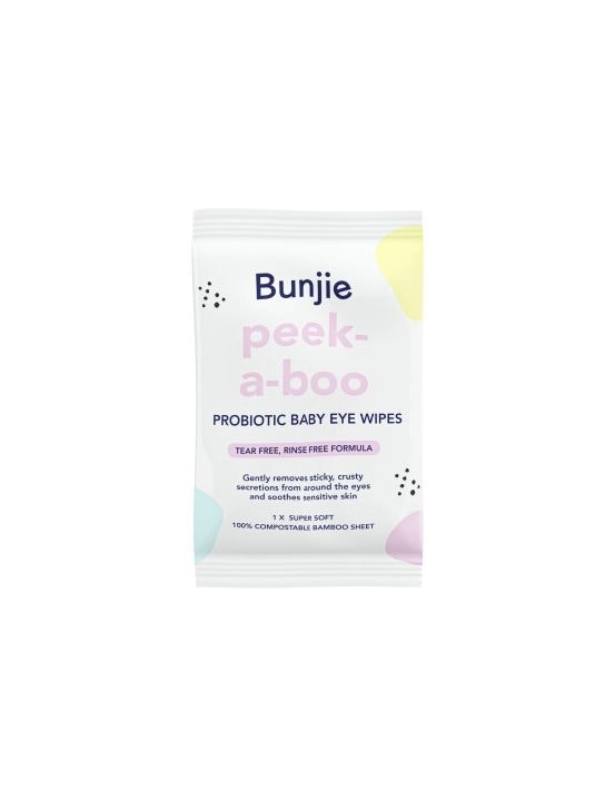 Bunjie Probiotic Baby Eye Wipes 30 Pack