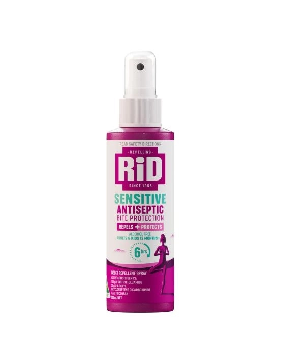 RID Sensitive Antiseptic Bite Protection Pump Spray 100ml