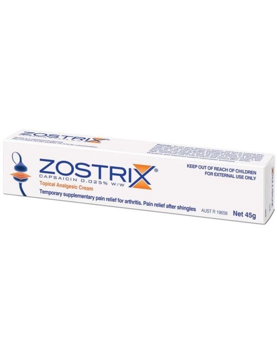 Zostrix Topical Analgesic Cream 45g