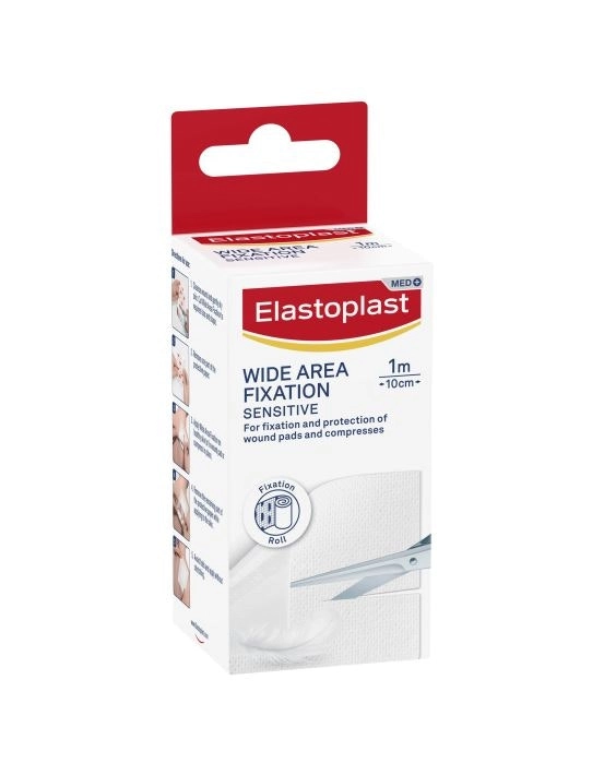 Elastoplast Sensitive Wide Area Fixation Tape 1m x 10cm