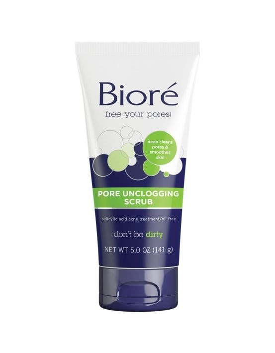 Biore Pore Unclogging Scrub 135ml