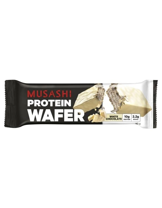 Musashi Protein Wafer White Chocolate 40g