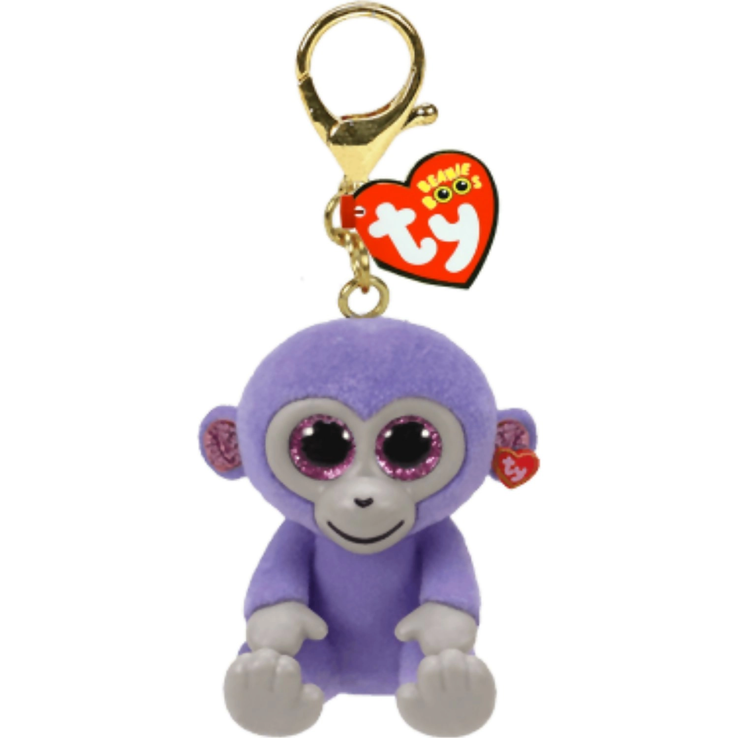 Ty Beanie Boos Clip - Mini Grapes Monkey