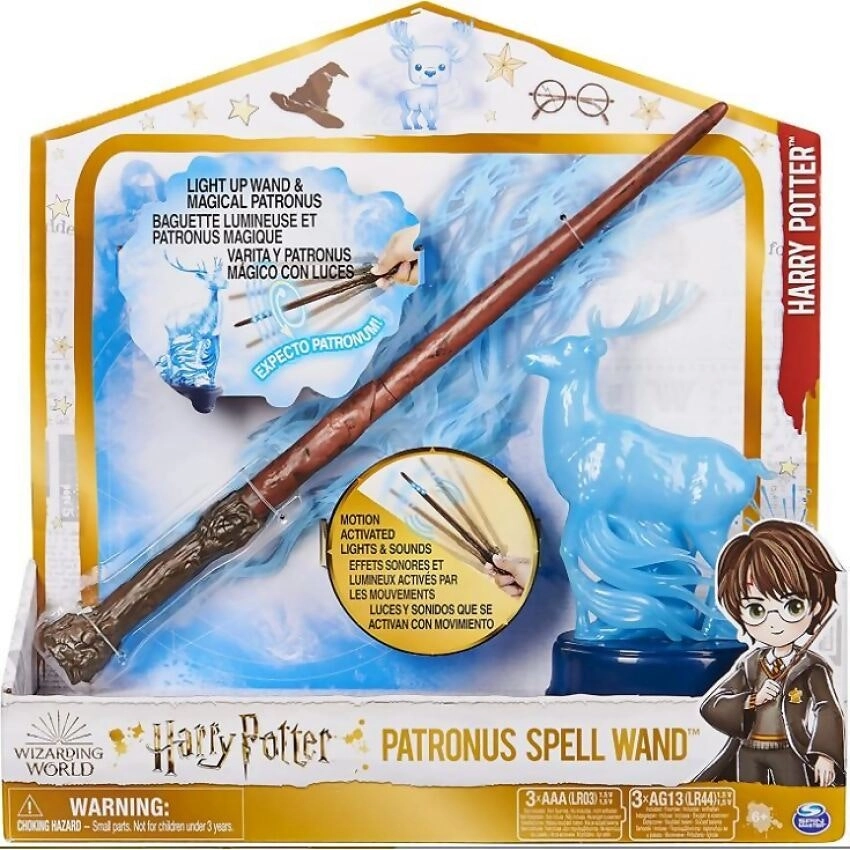 Wizarding World - Harry Potter Patronus Feature Wand - Harry