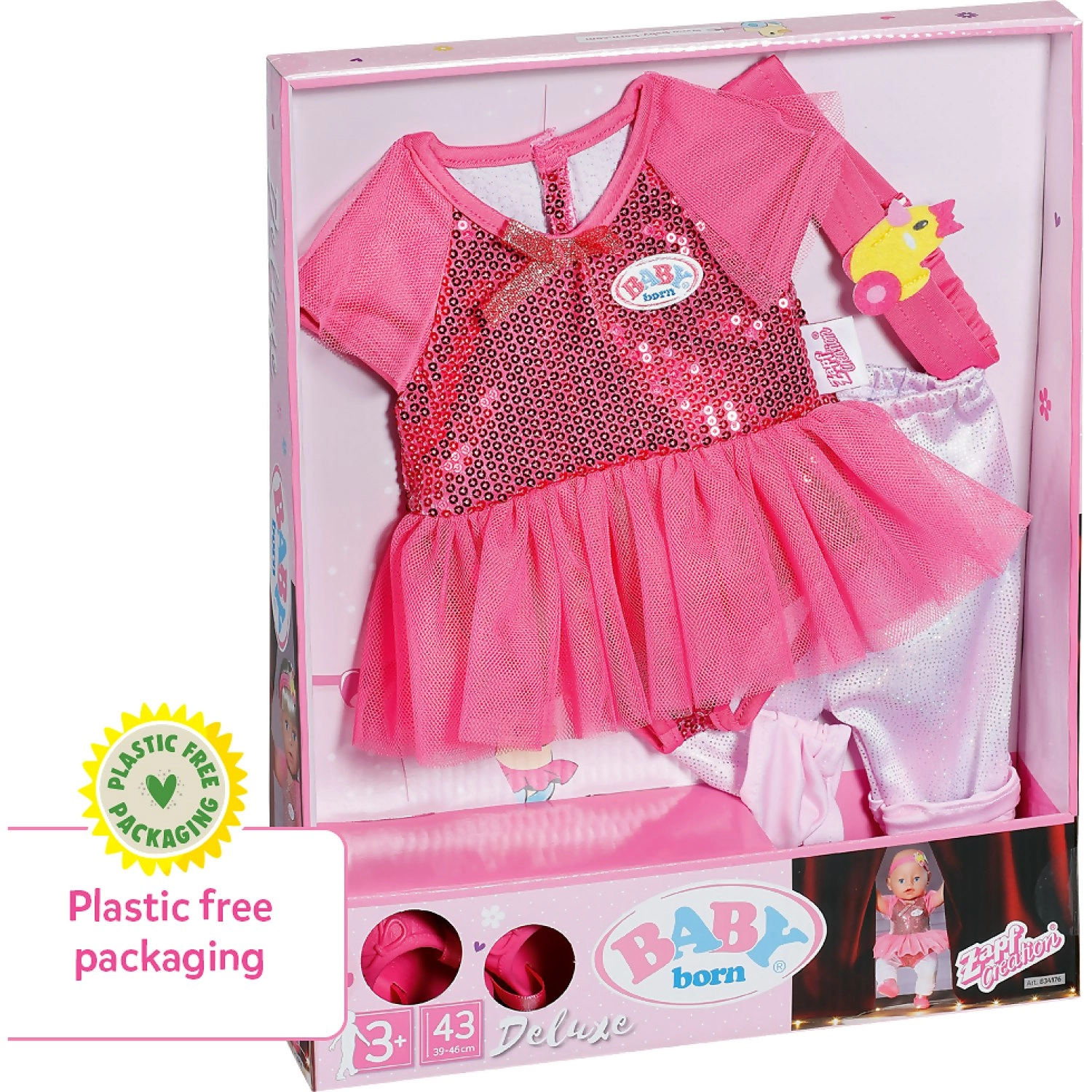 Baby Born - Deluxe Ballerina Outfit 43cm