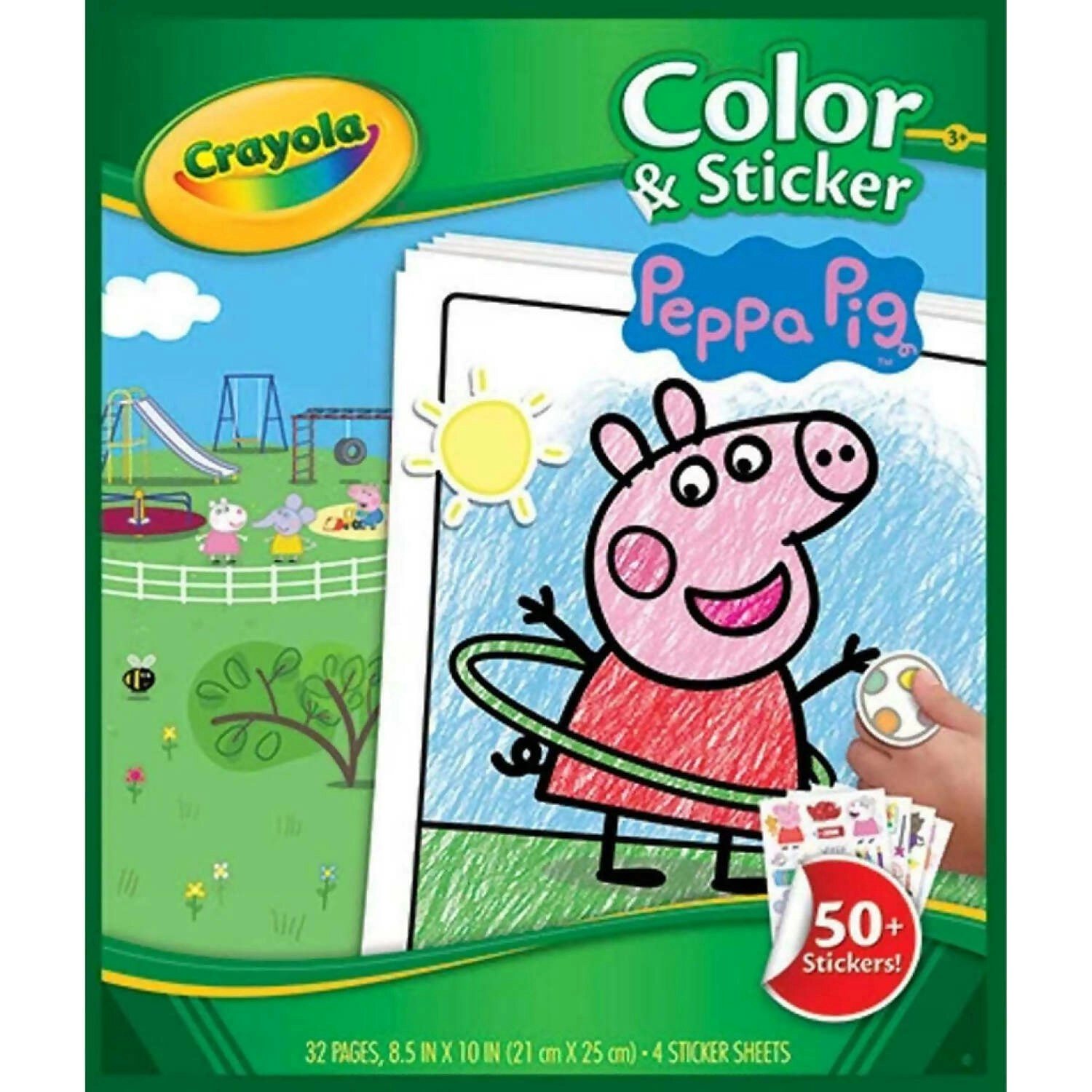 Crayola - Peppa Pig Color & Sticker Book