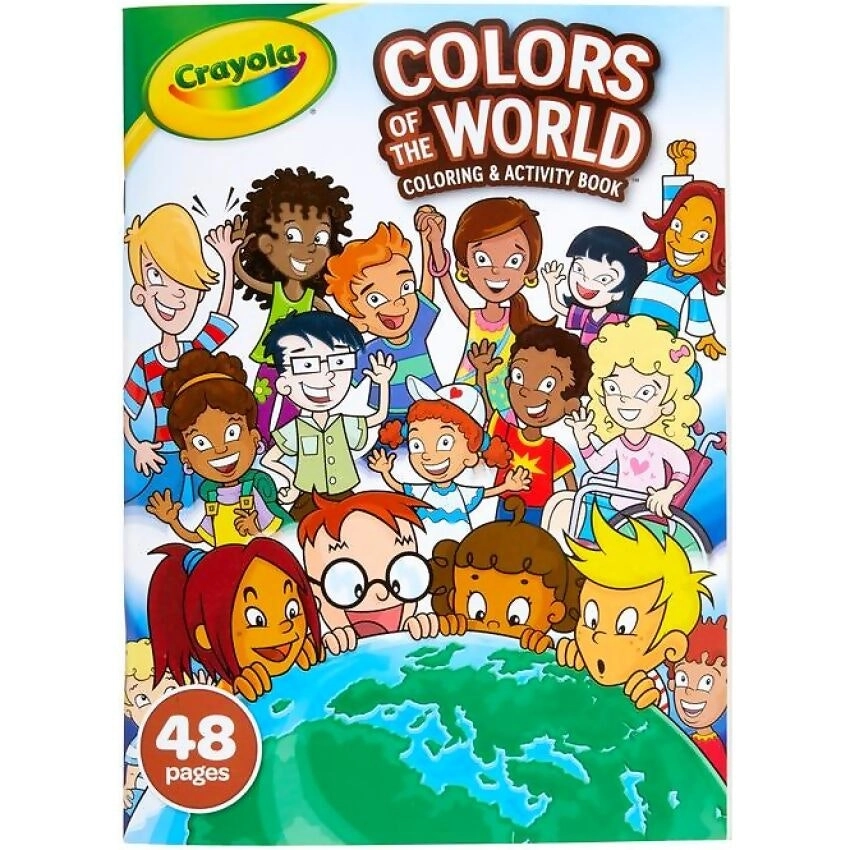 Crayola - Colors Of The World Coloring & Activity Book