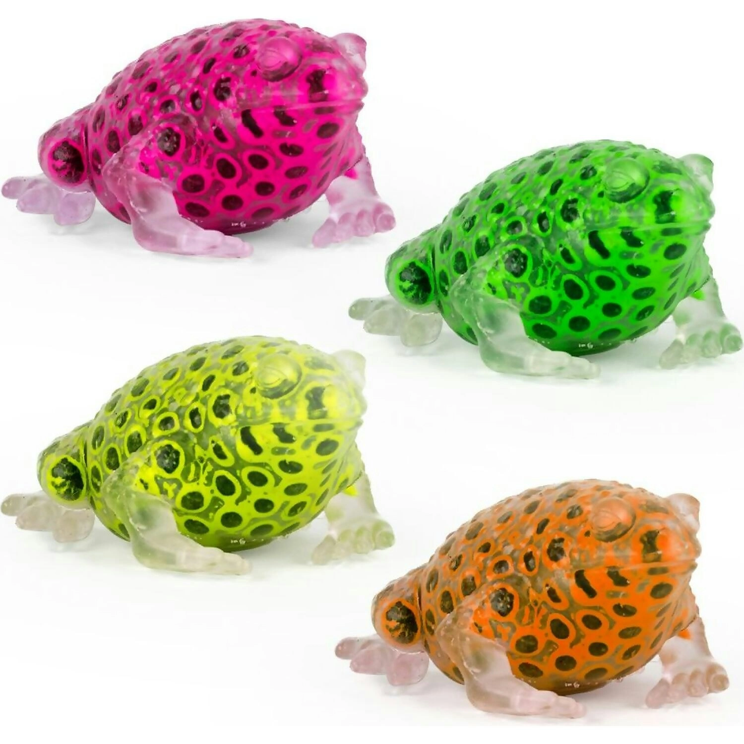 BEADZ ALIVE - Frog Sensory Fidget Toy Assorted Colours 1x Chosen At Random