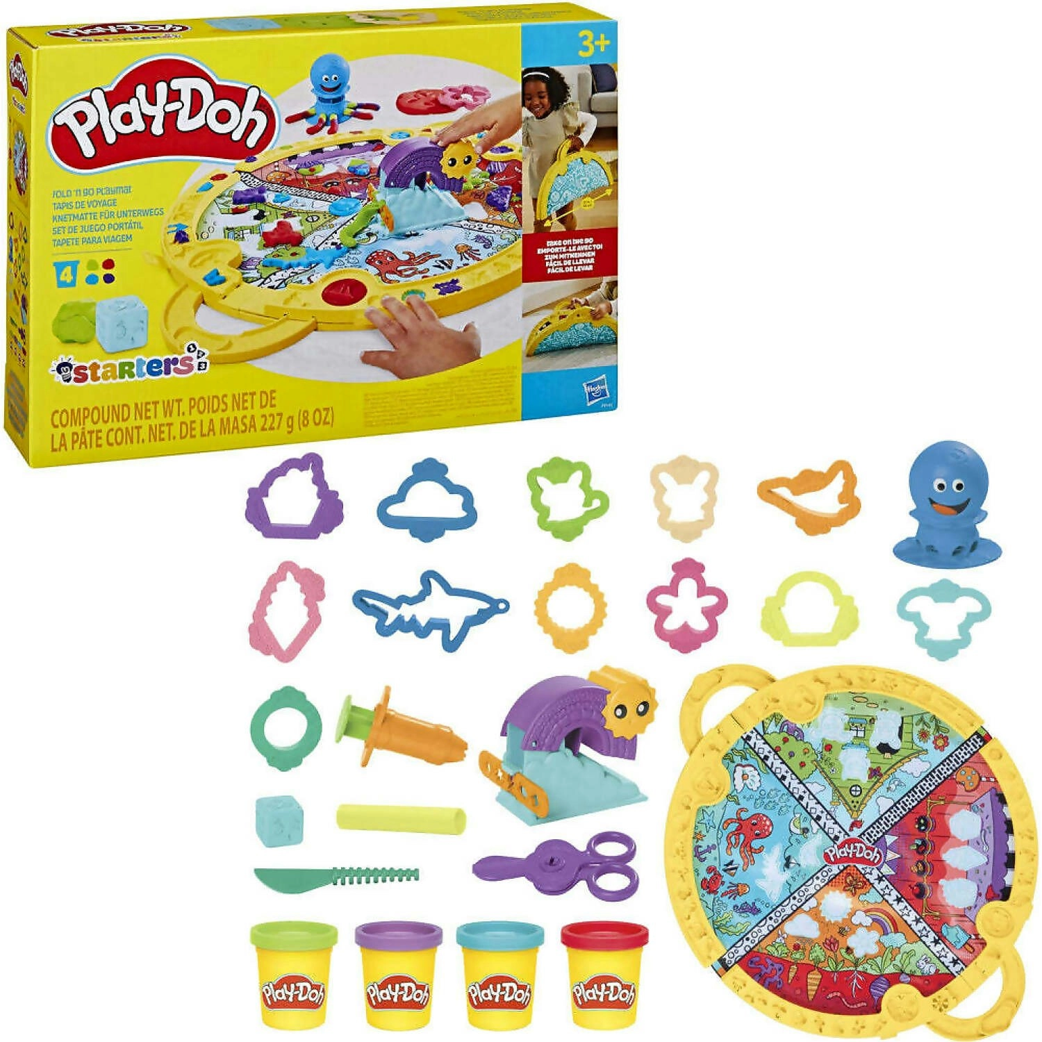 Play-doh - Starters Fold N' Go Playmat - Hasbro