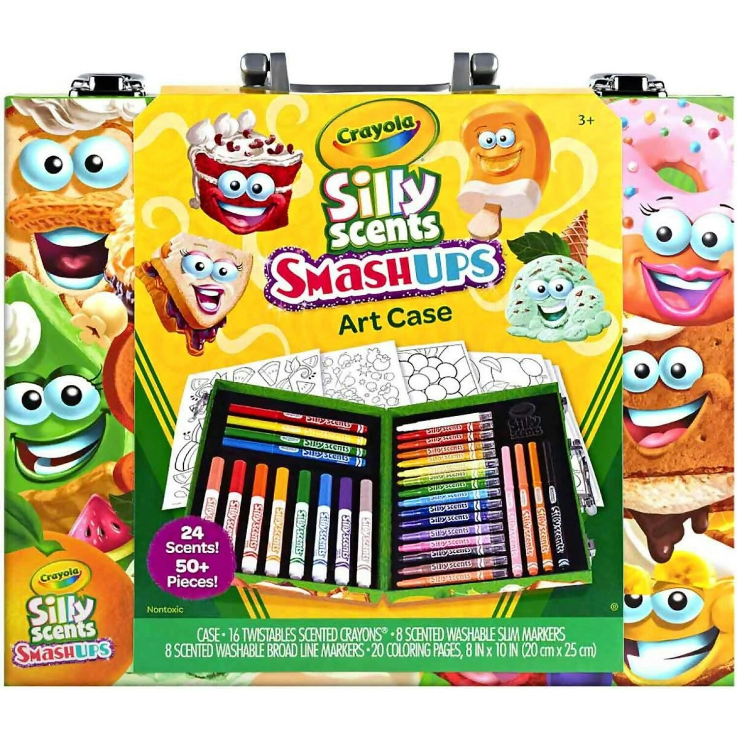 Crayola - Silly Scents Smash Ups Mini Art Case