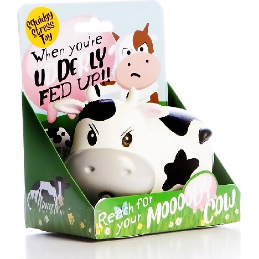 Boxer Gifts - Stress Toy Moody Cow