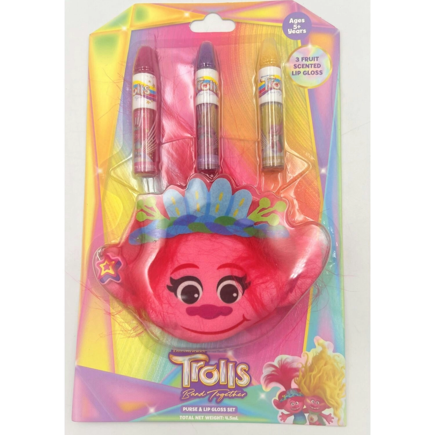 Trolls - Lip Gloss & Purse Set