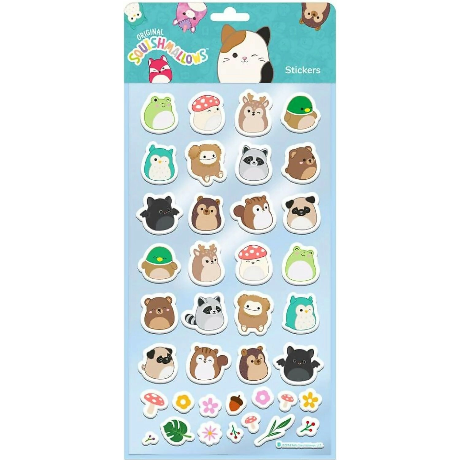 Squishmallows - Cottage Collection Stickers Pack - Jasnor