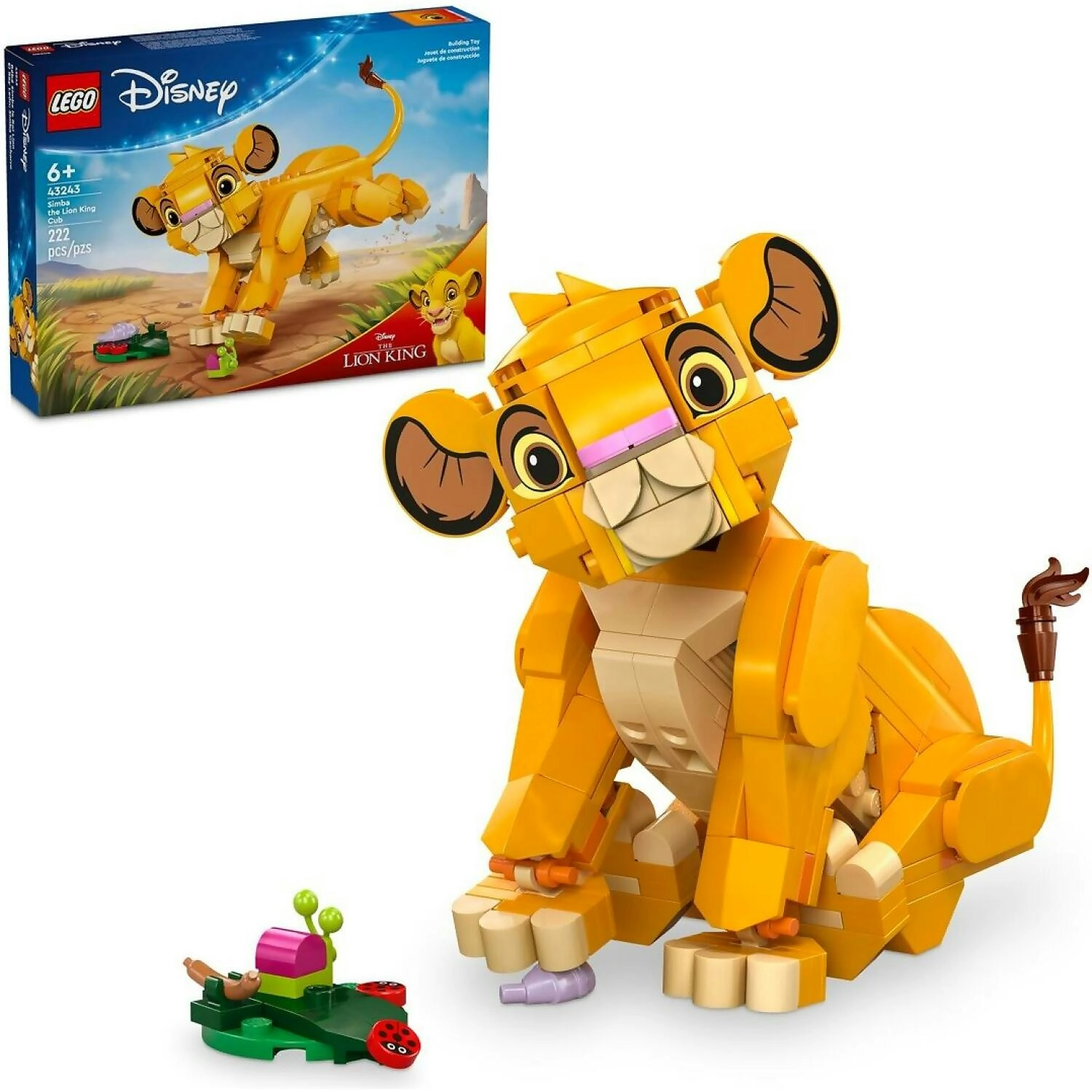 LEGO 43243 Simba the Lion King Cub - Disney