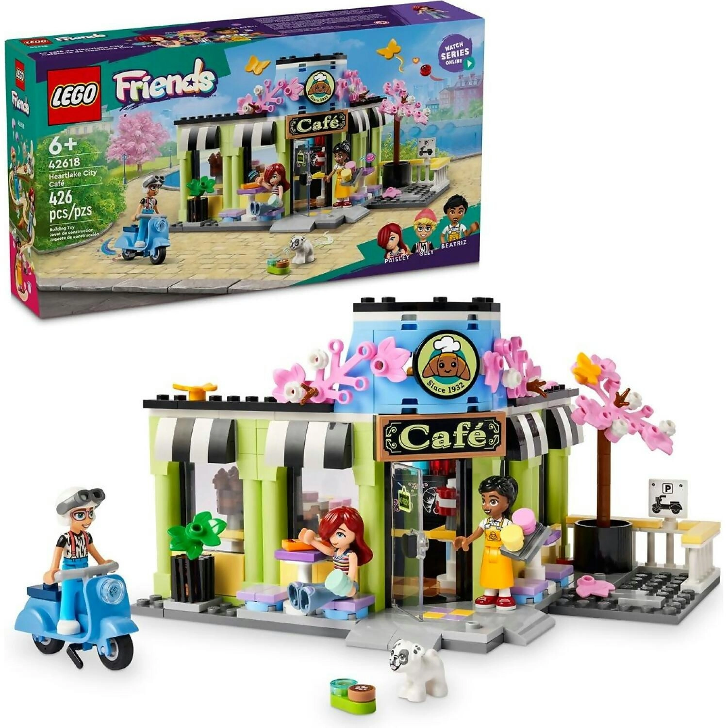 LEGO 42618 Heartlake City Cafe - Friends