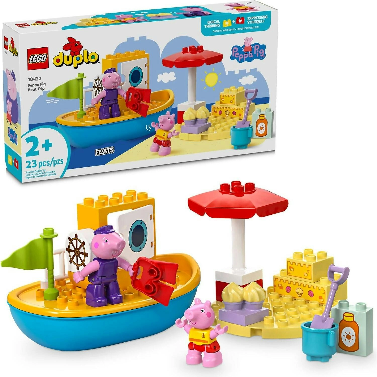 LEGO 10432 Peppa Pig Boat Trip - Duplo