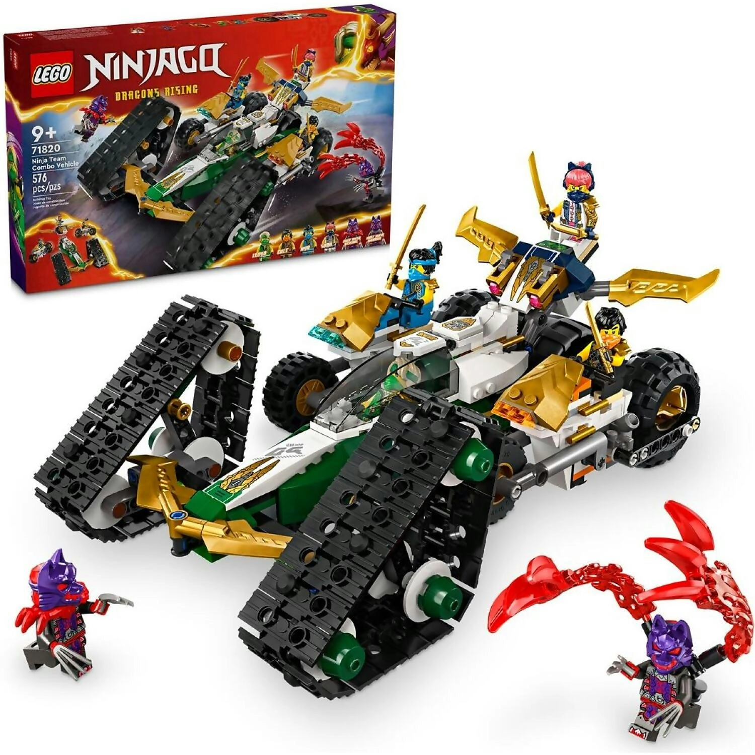 LEGO 71820 Ninja Team Combo Vehicle - Ninjago