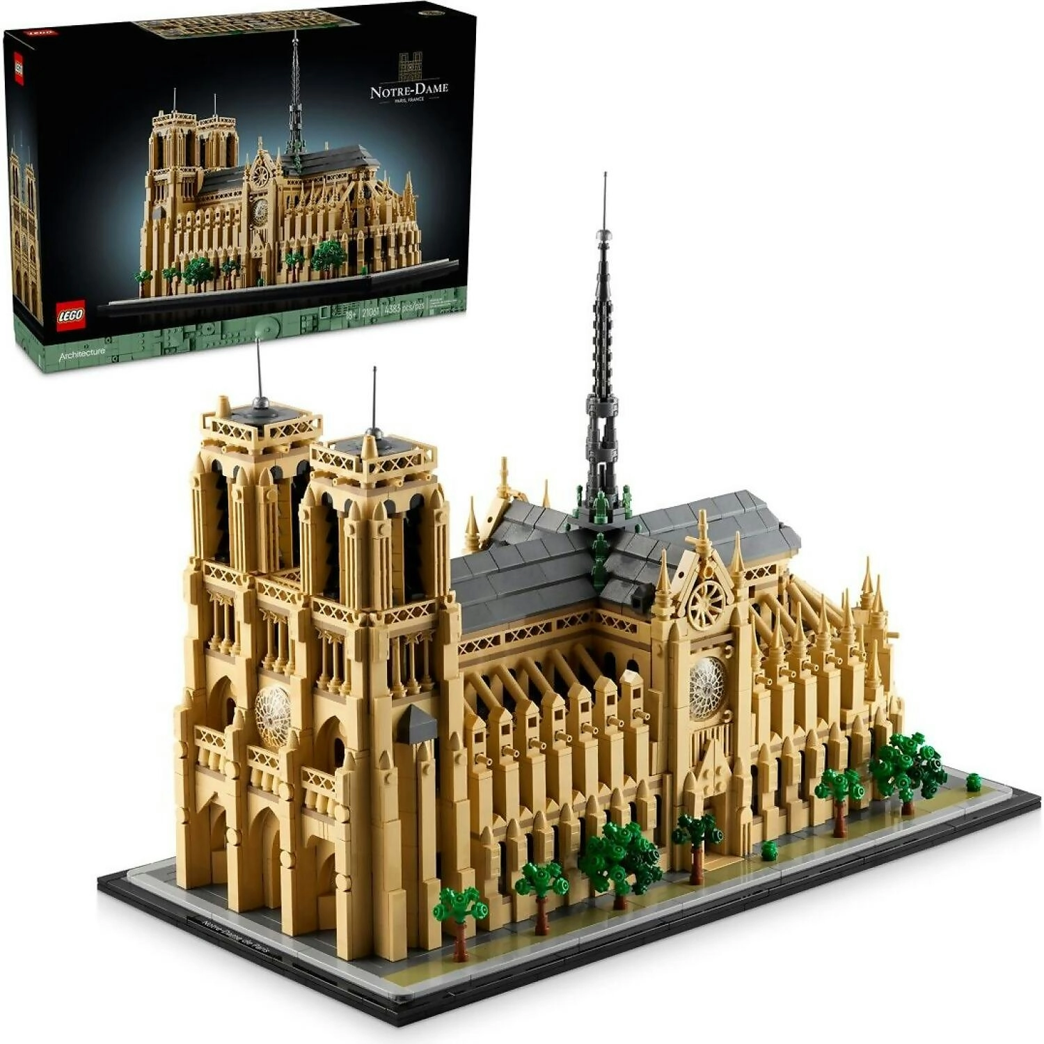 LEGO 21061 Notre-Dame de Paris - Architecture