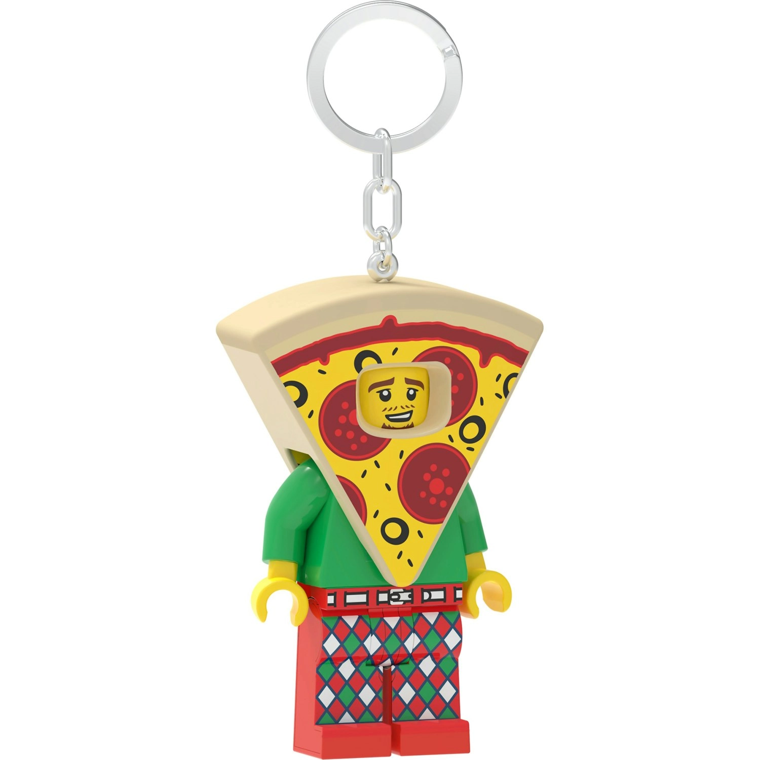 LEGO Pizza Guy Minifigure LED Key Light