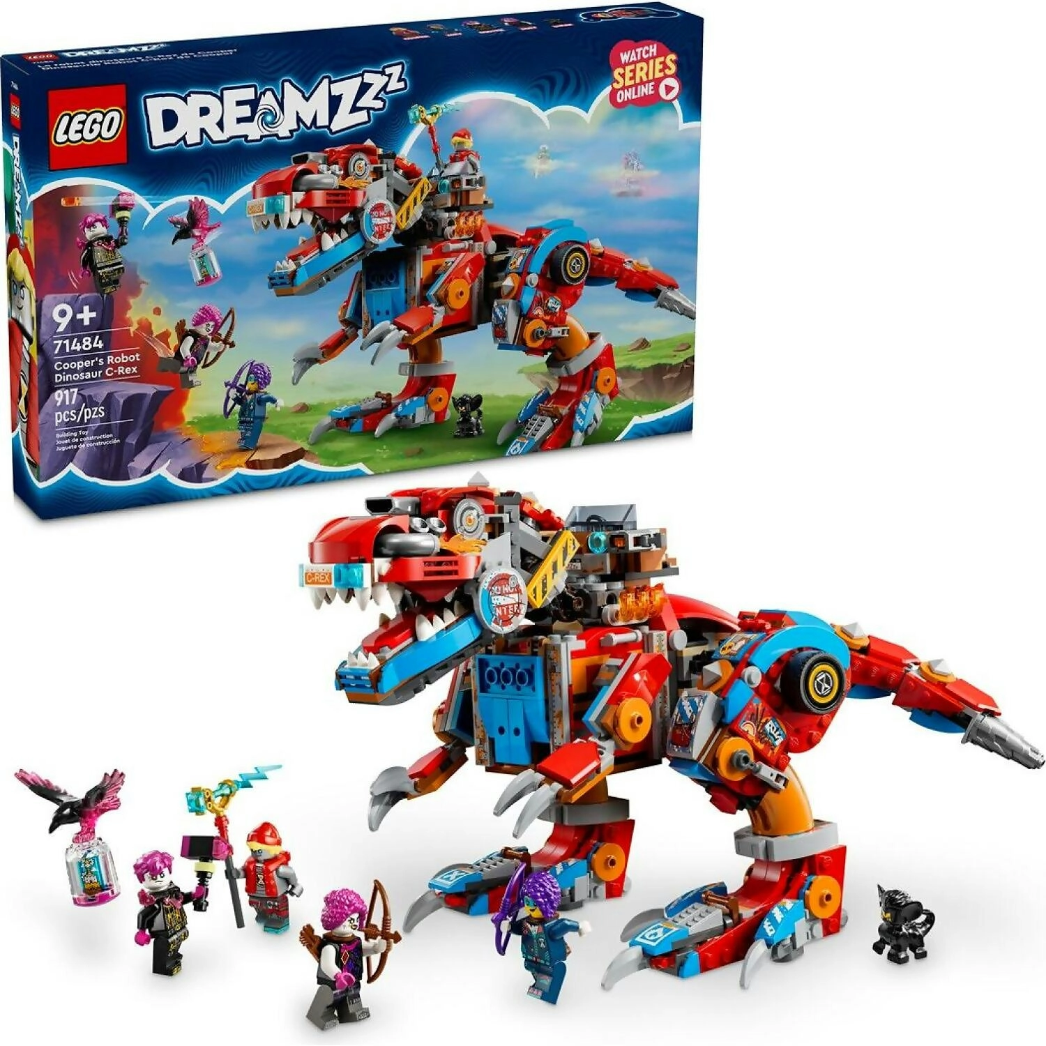 LEGO 71484 Cooper's Robot Dinosaur C-Rex - Dreamzzz