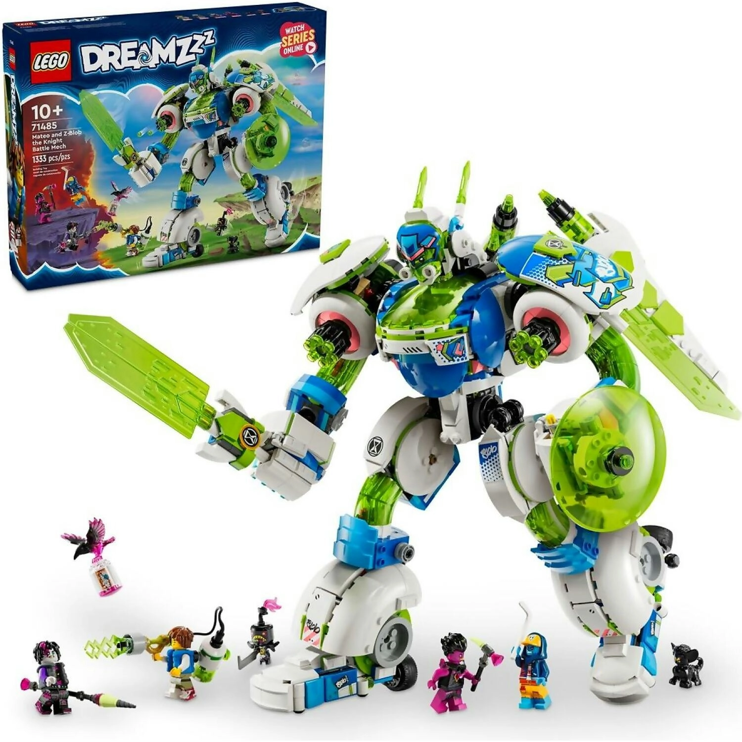 LEGO 71485 Mateo and Z-Blob the Knight Battle Mech - Dreamzzz