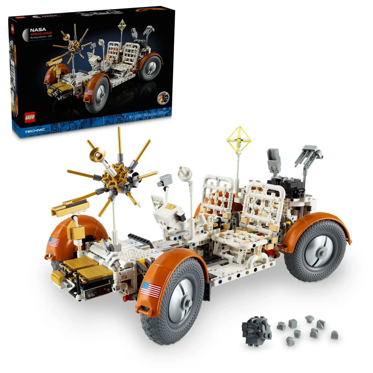 LEGO 42182 NASA Apollo Lunar Roving Vehicle - LRV - Technic