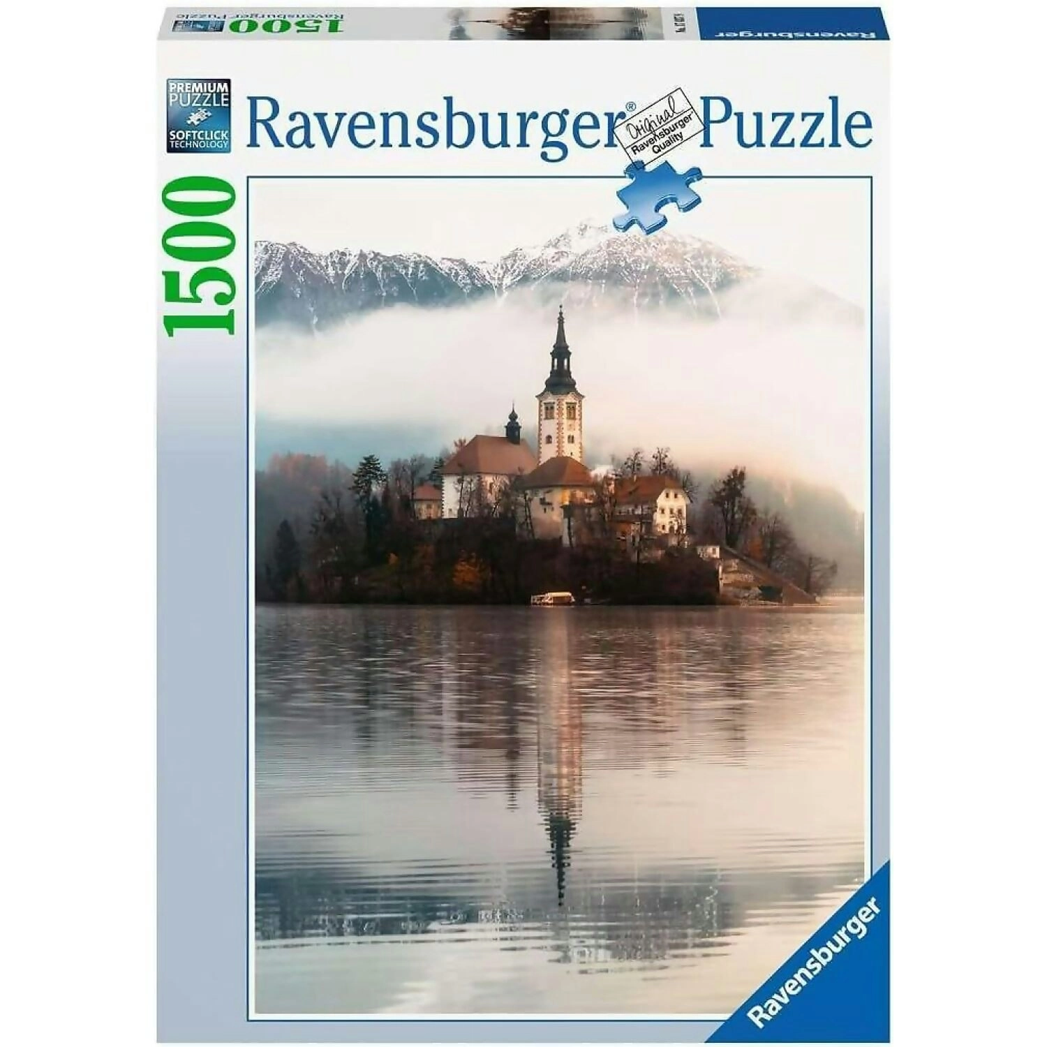 Ravensburger - The Island Of Wishes Bled Slovenia Jigsaw Puzzle 1500pc