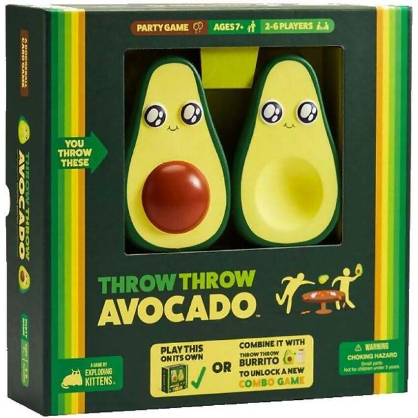 Exploding Kittens - Throw Throw Avocado Card Game