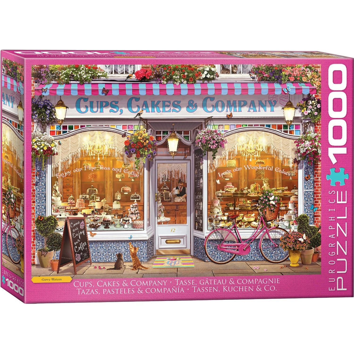 Eurographics - Cups Cakes & Company - Jigsaw Puzzle 1000pc