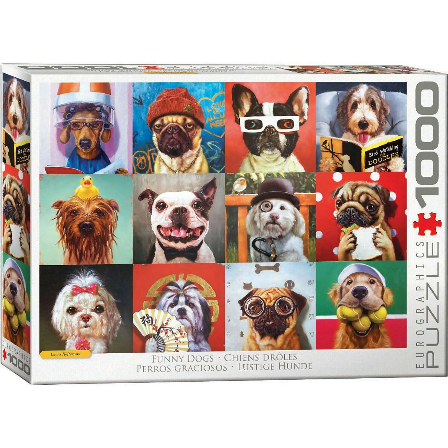 Eurographics - Funny Dogs - Jigsaw Puzzle 1000pc