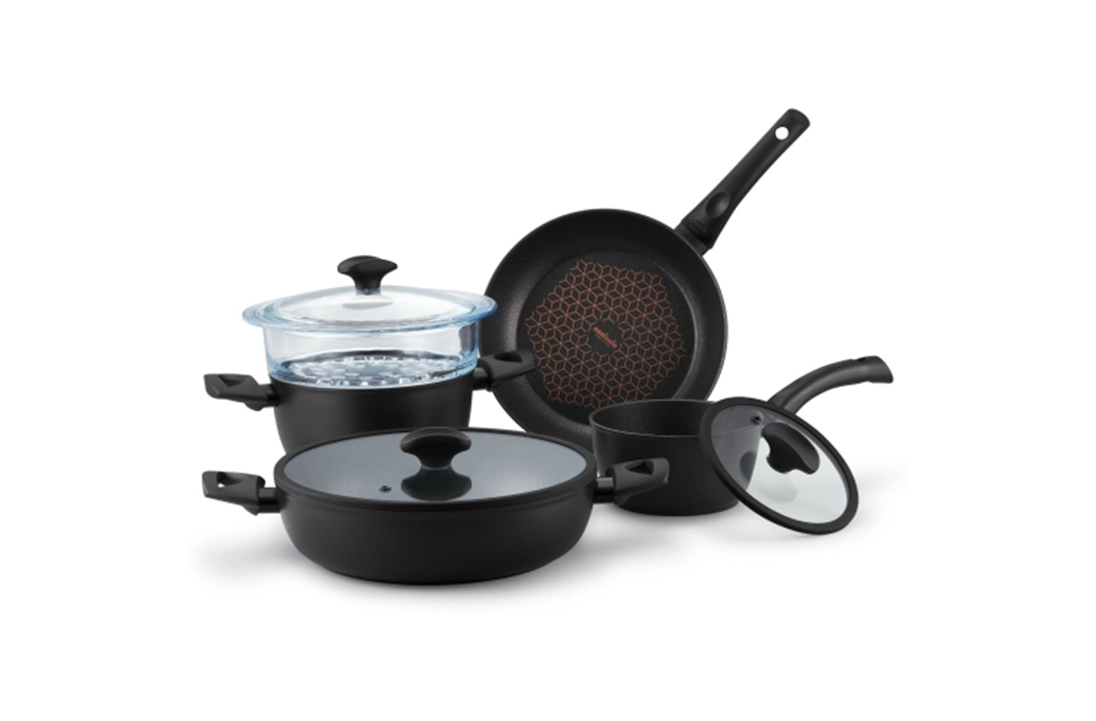 Essteele Per Salute Cookware Set With Steamer 5 Piece