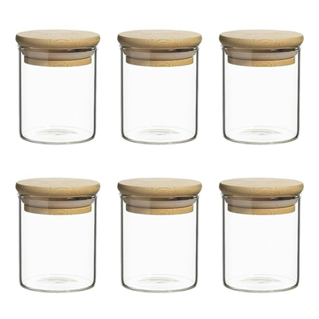 Ecology Pantry Round Spice Jar Set Of 6