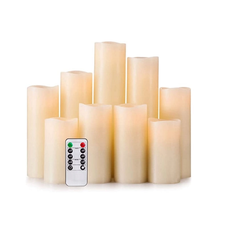 Flameless Candles Battery Operated with remote