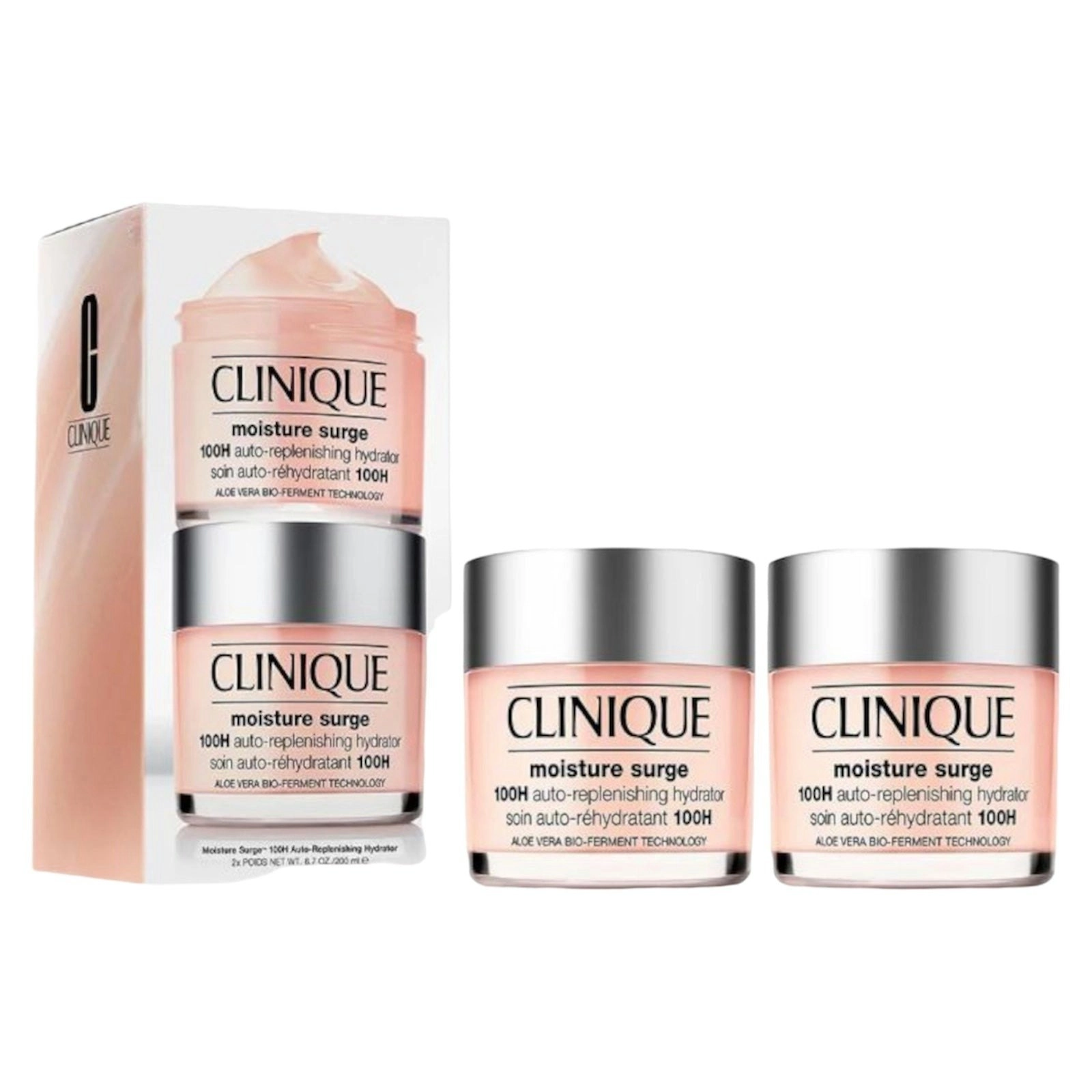 Clinique  Moisture Surge 100H Auto-Replenishing Hydrator (2x 200ml) DUO SET