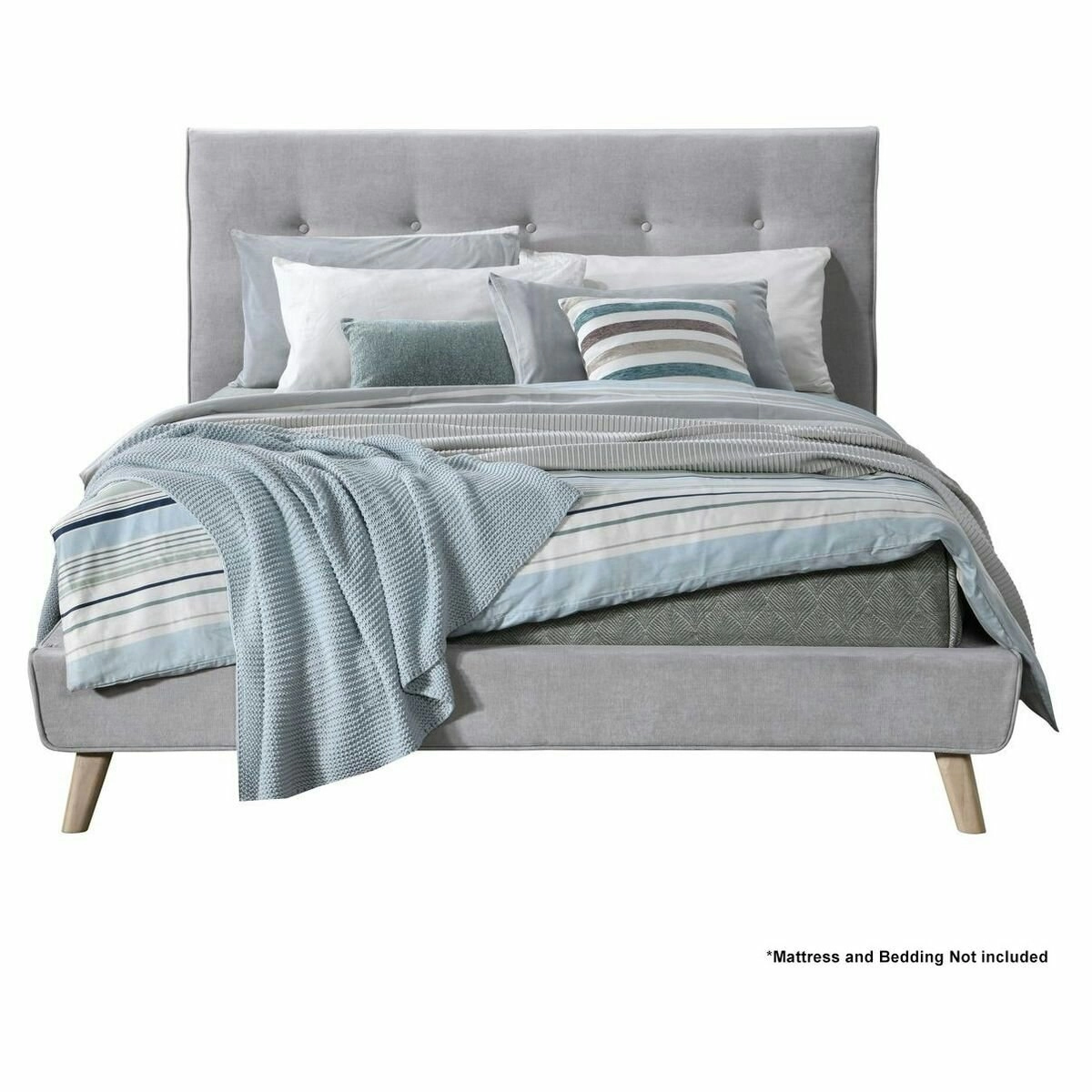 Ostro Furniture Ostro Nellie King Bed Base & Bedhead