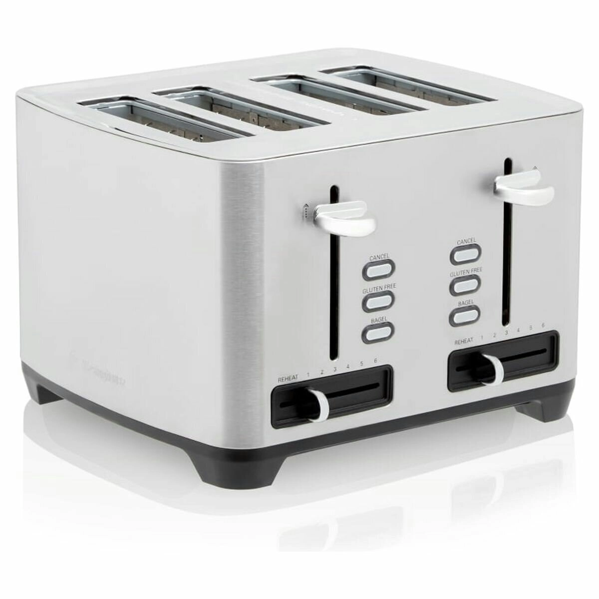 Westinghouse Four Slice Stainless Steel Toaster