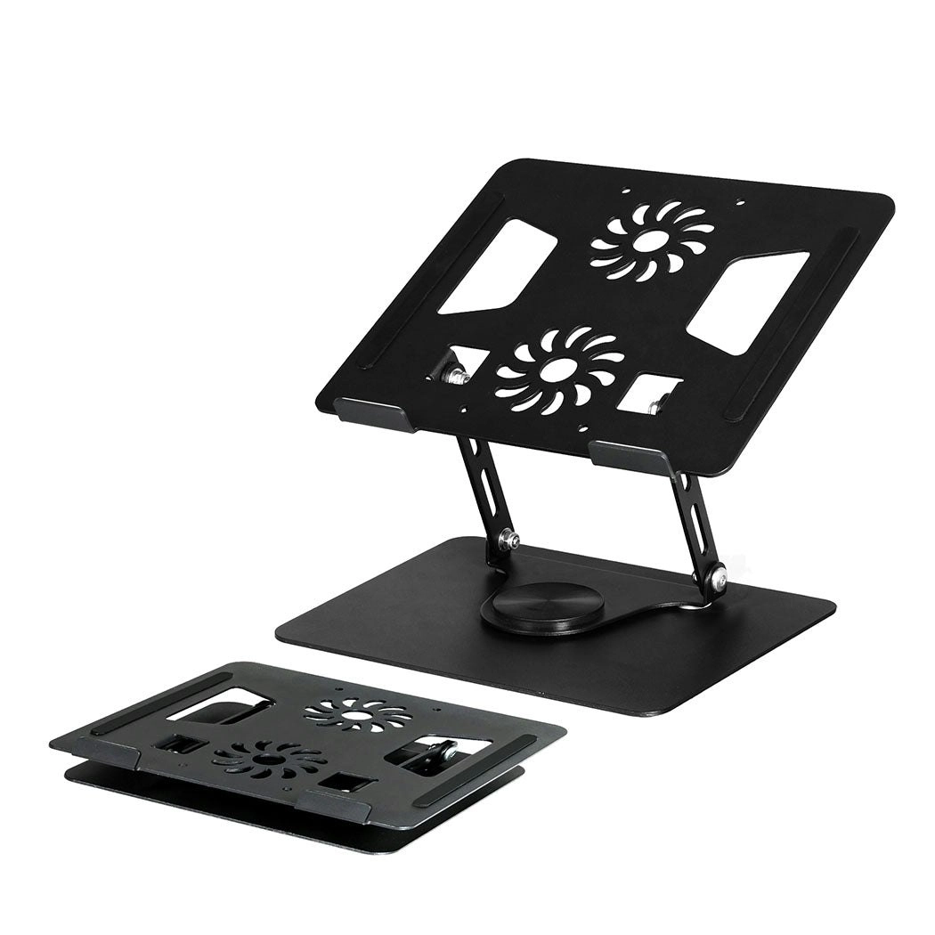 Traderight Laptop Stand Tablet Adjustable 360 Rotating Foldable Sturdy Holder