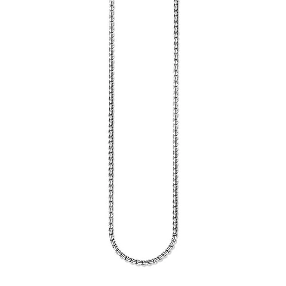 Thomas Sabo Sterling Silver Oxidised 53cm Box Chain