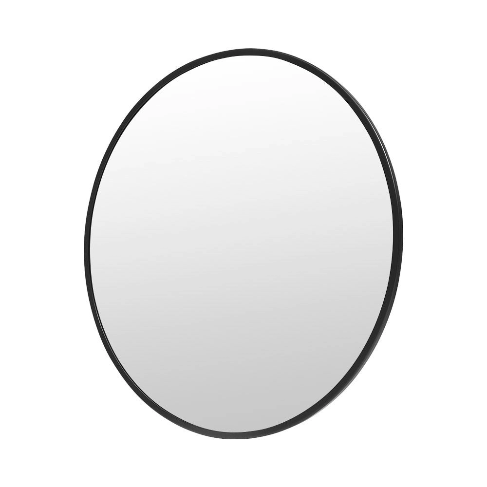 Propulse Round Wall Mirror 70cm Bathroom Makeup Mirrors Home Decor Metal Frame