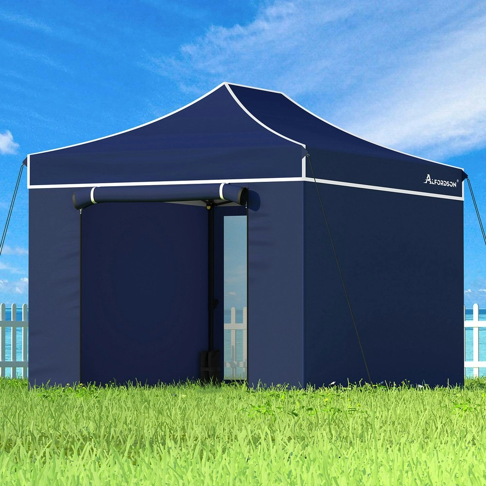 Alfordson Gazebo 3x4.5 Pop Up Marquee Navy