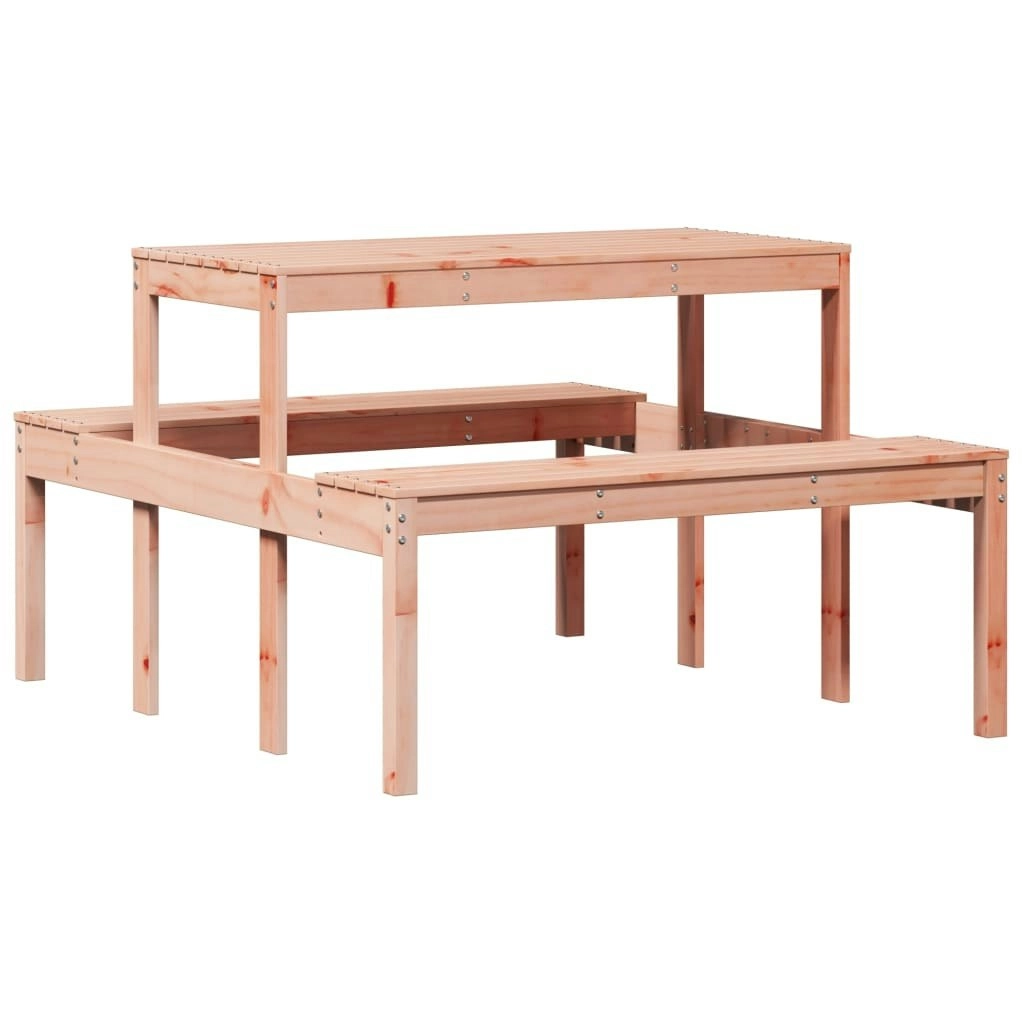 Picnic Table 110x134x75 cm Solid Wood Douglas 832560