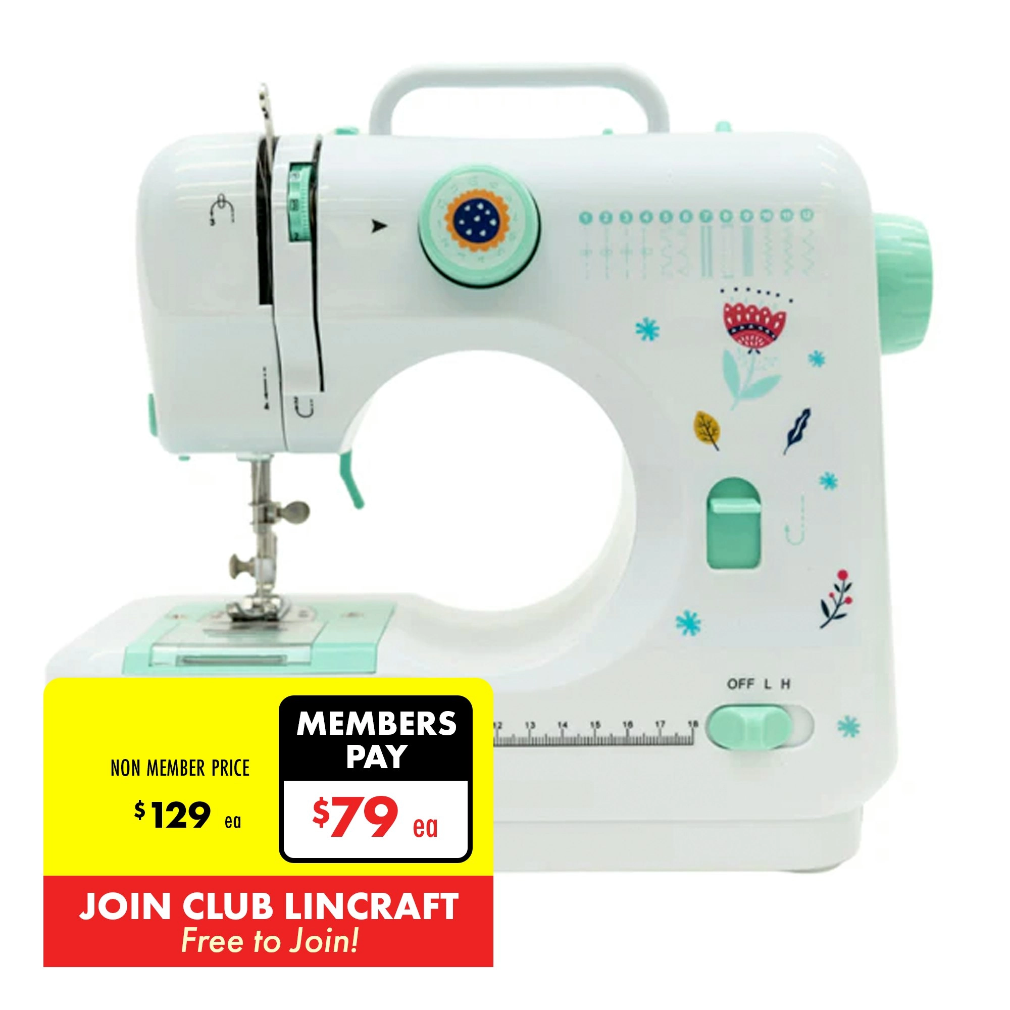 Makr Quicksew Craft & Hobby Sewing Machine