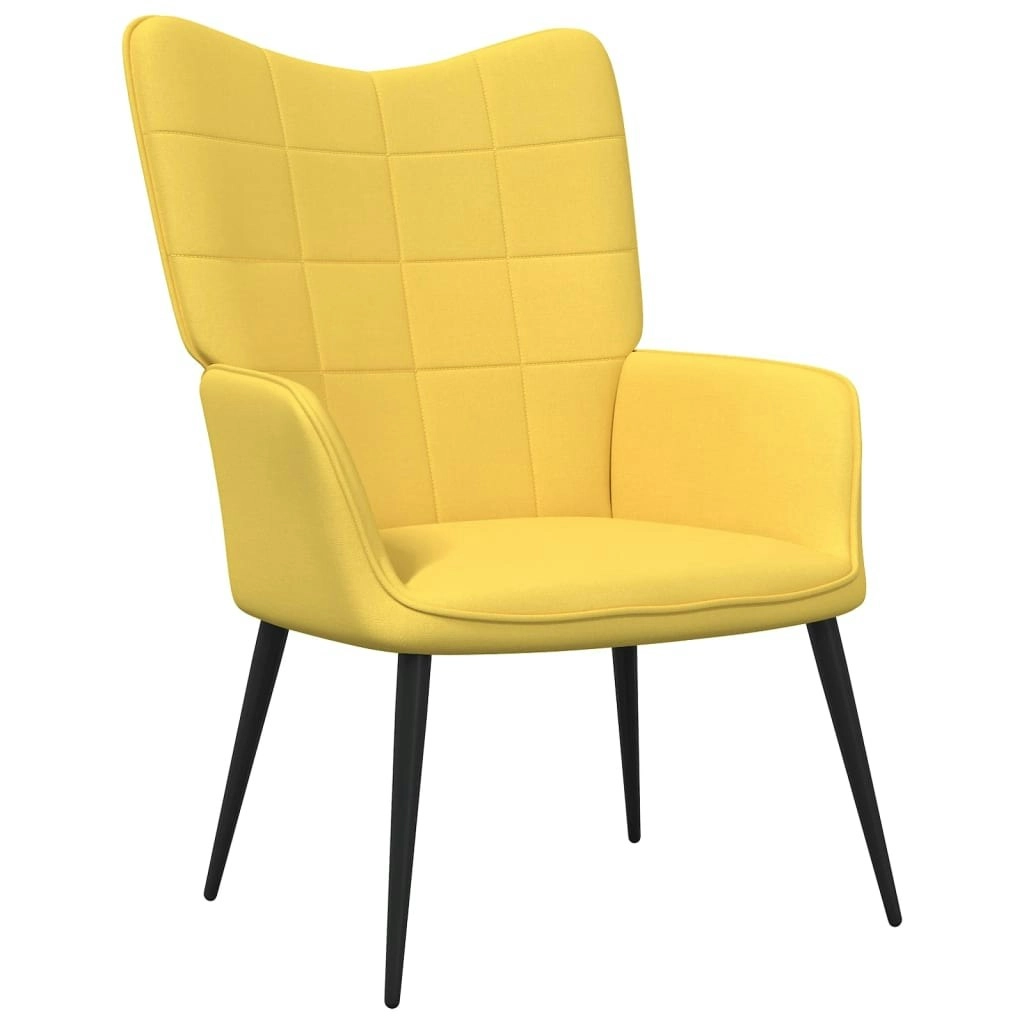 Relaxing Chair Mustard Yellow Fabric 327948