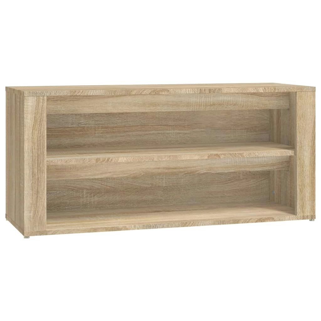 Shoe Rack Sonoma Oak 100x35x45 cm Engineered Wood 816907