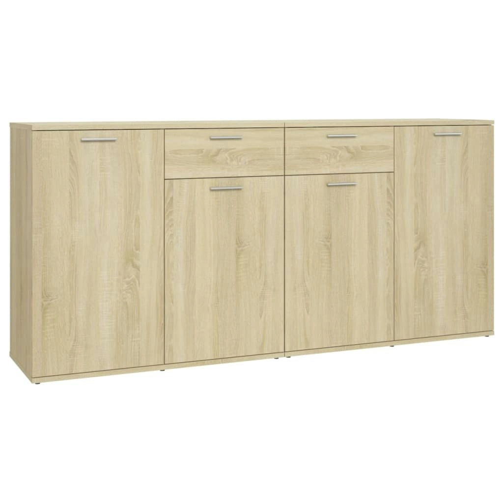 Sideboard Sonoma Oak 160x36x75 cm Engineered Wood 3074930