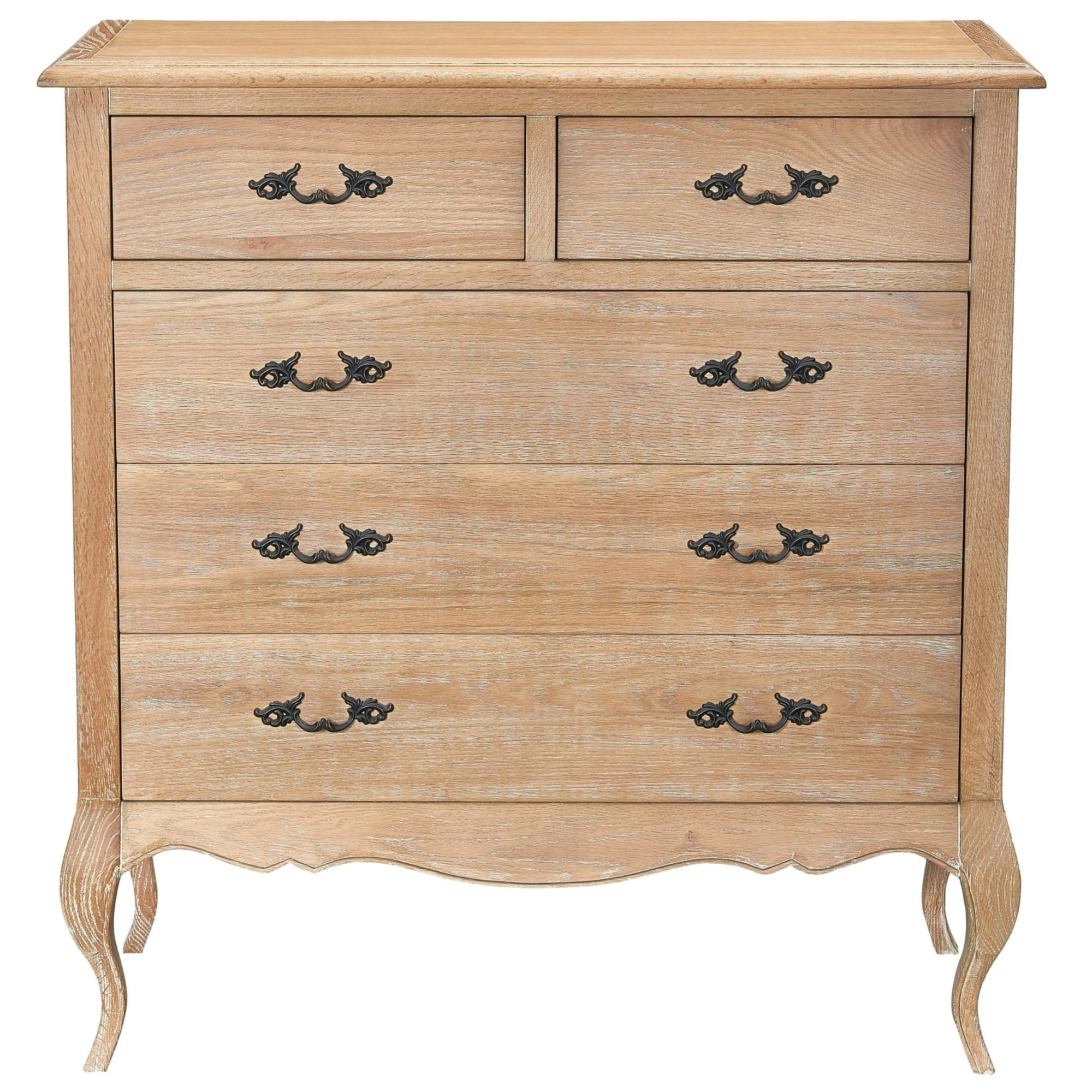 Bali Tallboy Cabinet Oak